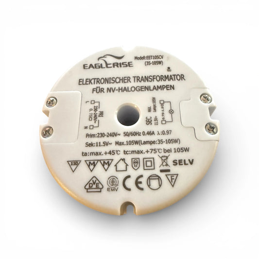 Eaglerise EET105CV elektronischer Transformator 35-105W 11,5V für NV Halogenlampen