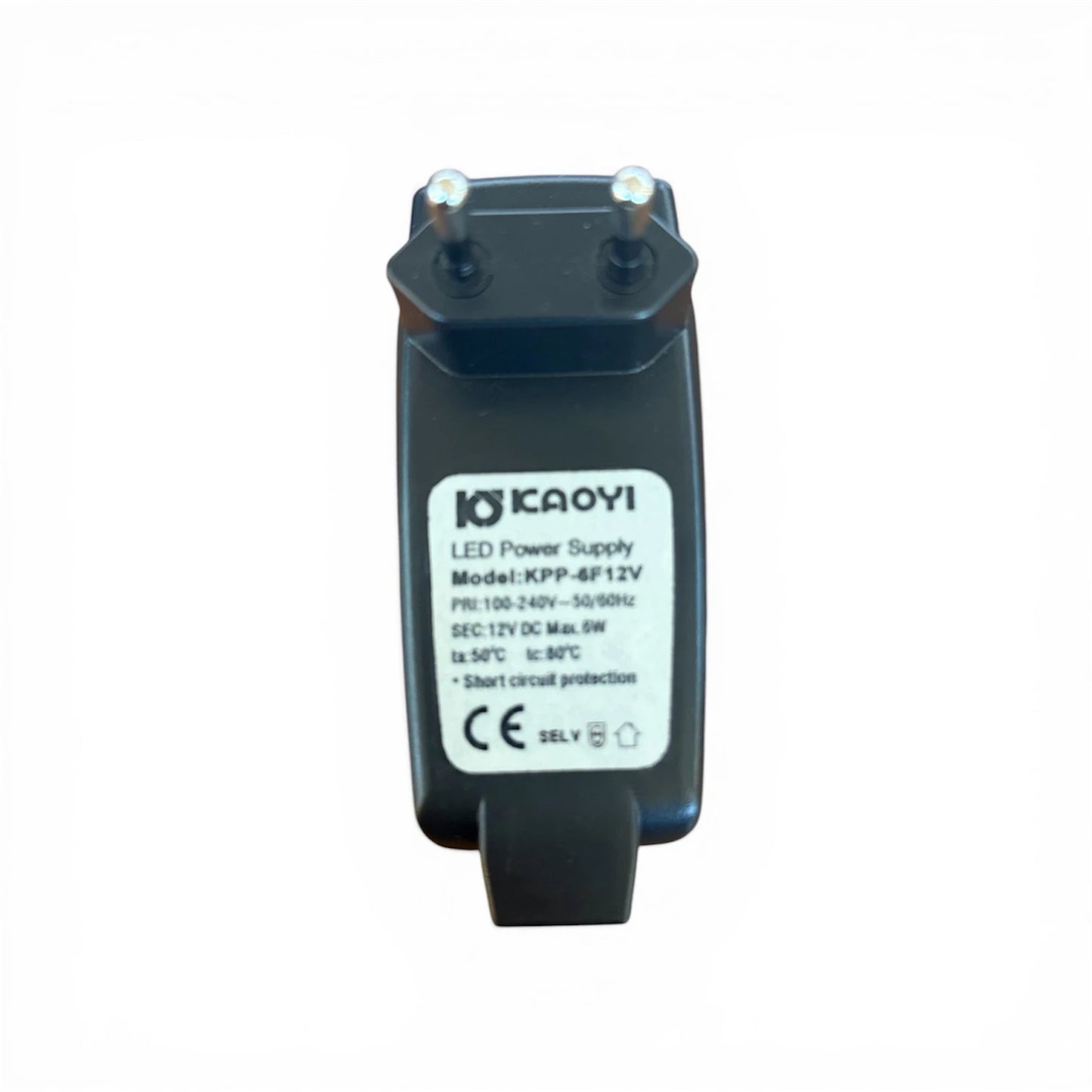 KAOYI KPP-4F12V LED Netzteil mit EU Stecker 12V DC 6W für LED Beleuchtung