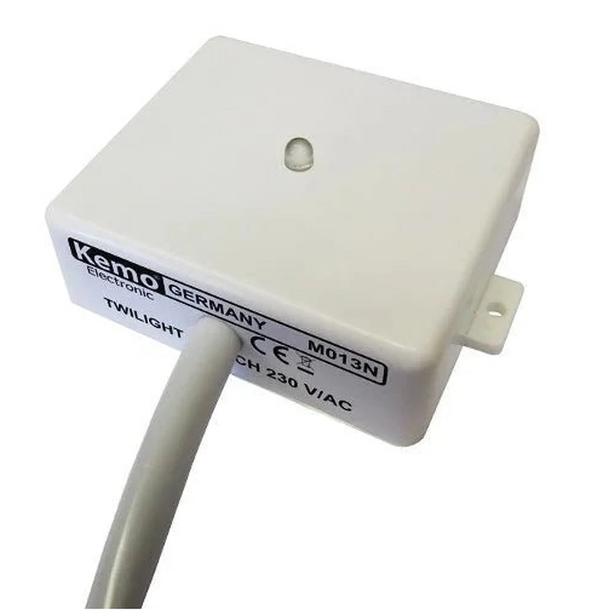 KEMO M013N Dämmerungsschalter Licht-Sensor weiß