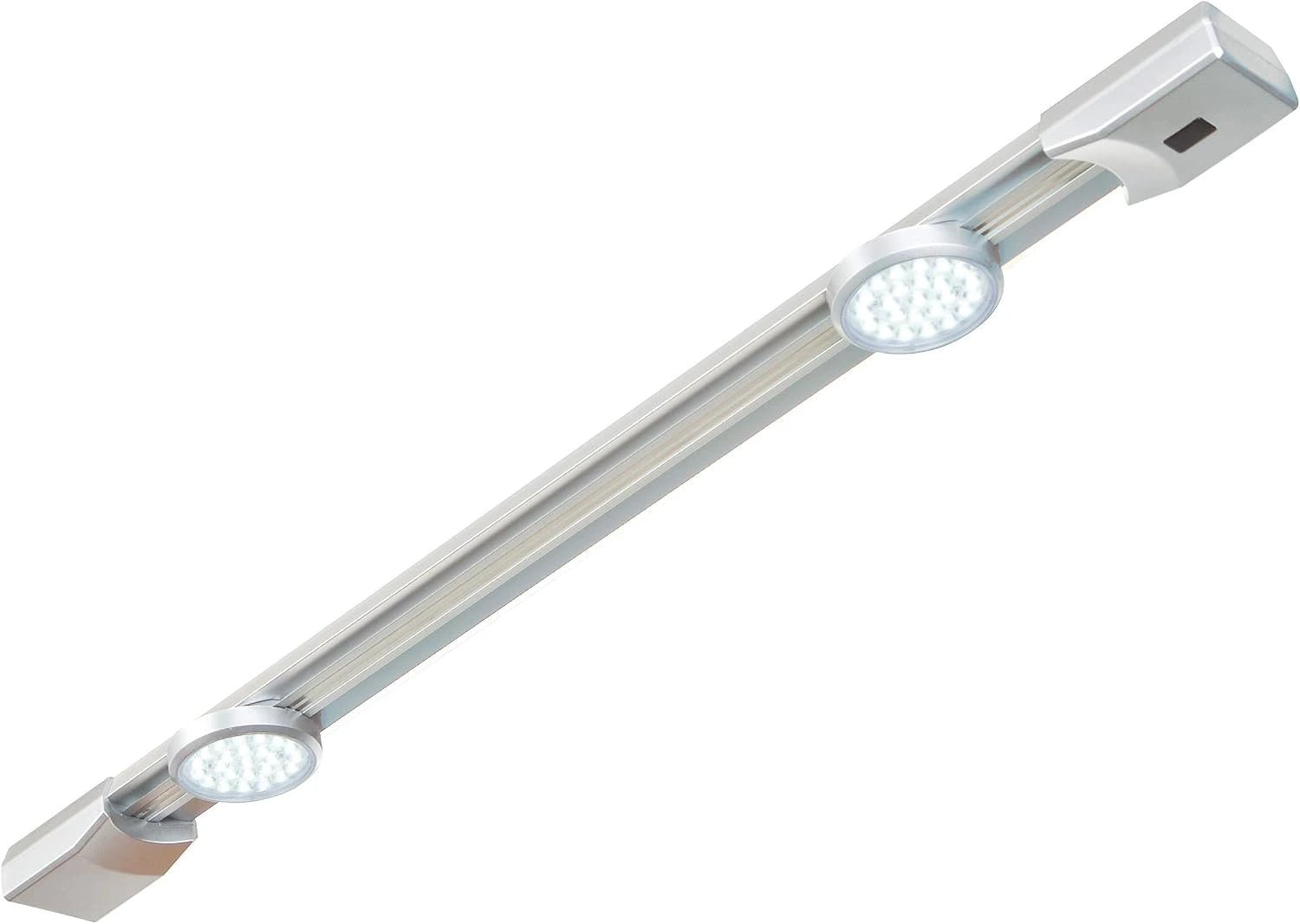 LED Unterbauleuchte 60 cm mit Bewegungsmelder und verstellbaren LED-Spots in Kaltweiß