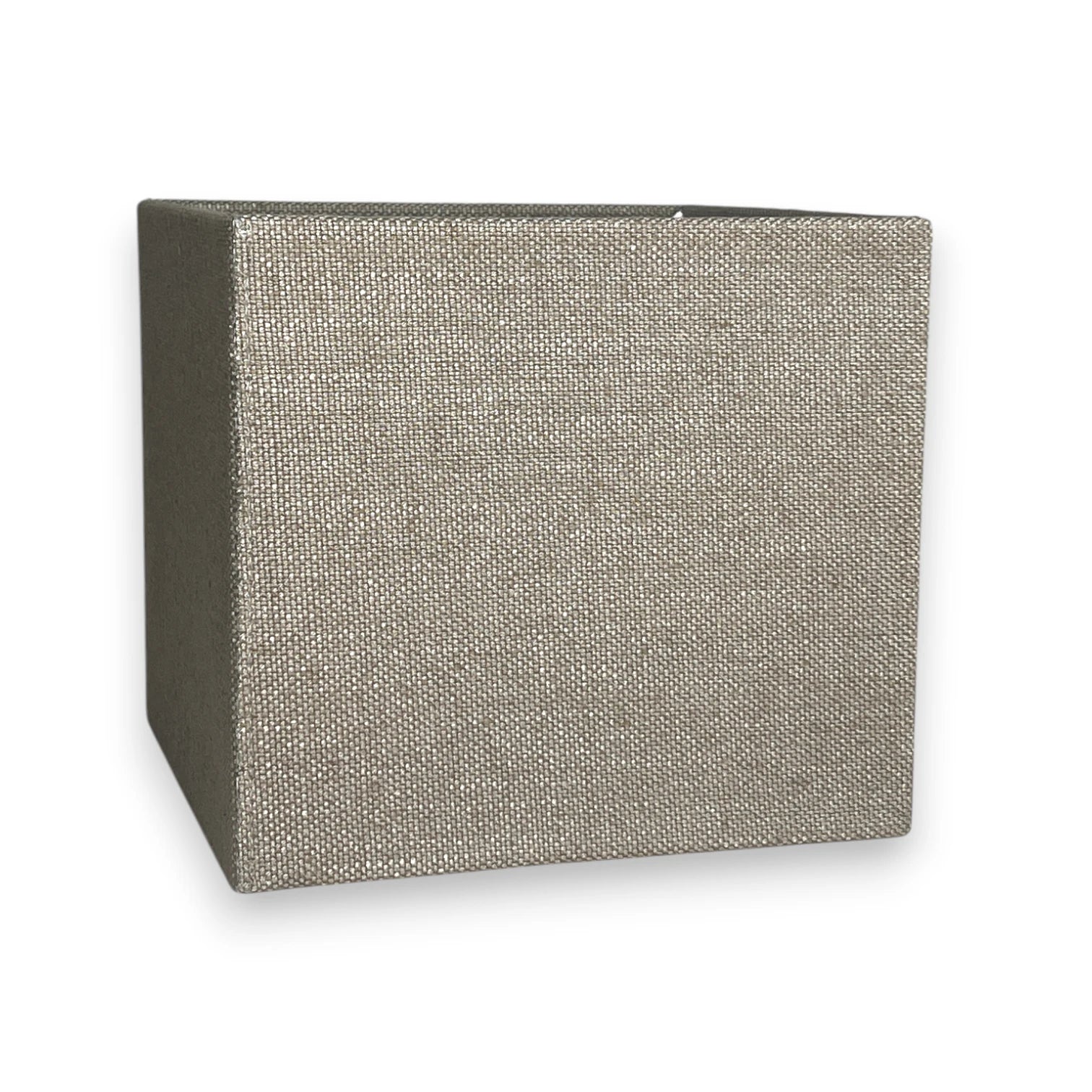 Grau-Braun Lampenschirm von Light & Living aus strukturiertem Stoff