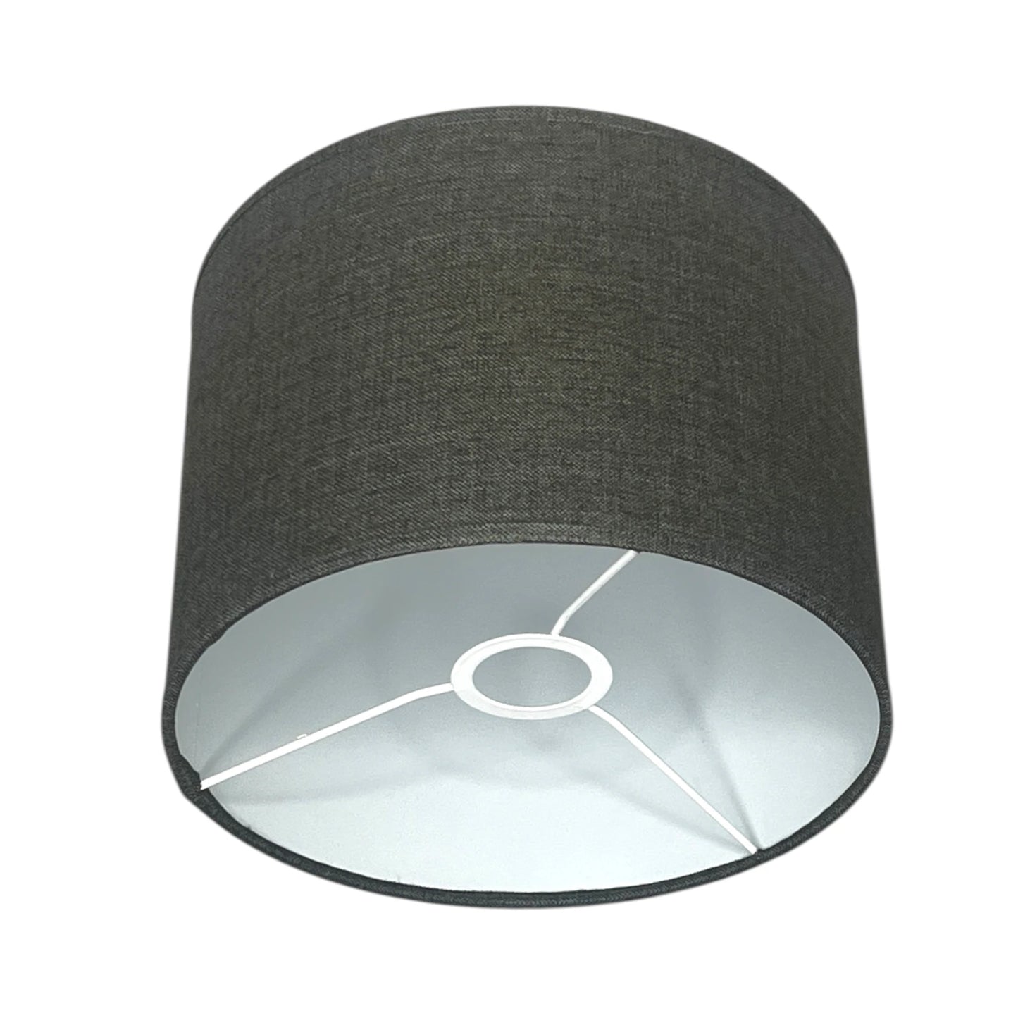 E27 Stofflampenschirm durchmesser 25 cm für Tischlampe oder Hängelampe