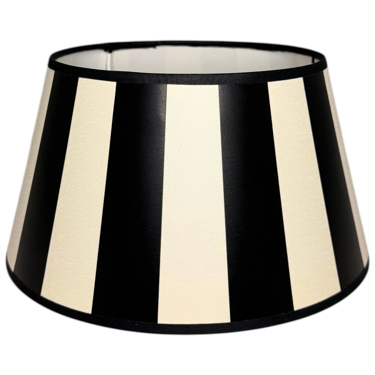 Lampenschirm Schwarz gestreift E27 25cm – King