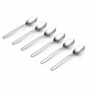 Luna Espressolöffel Set 6-teilig Edelstahl 18/10 matt 11,5 cm