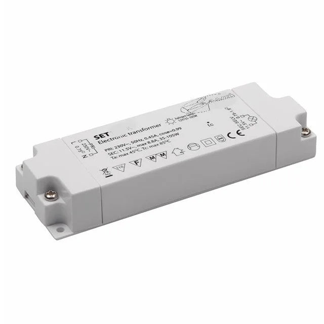SELF SET105F-2 Halogen Trafo 35-105W 12V | NV Transformator 230V auf 11,6V dimmbar