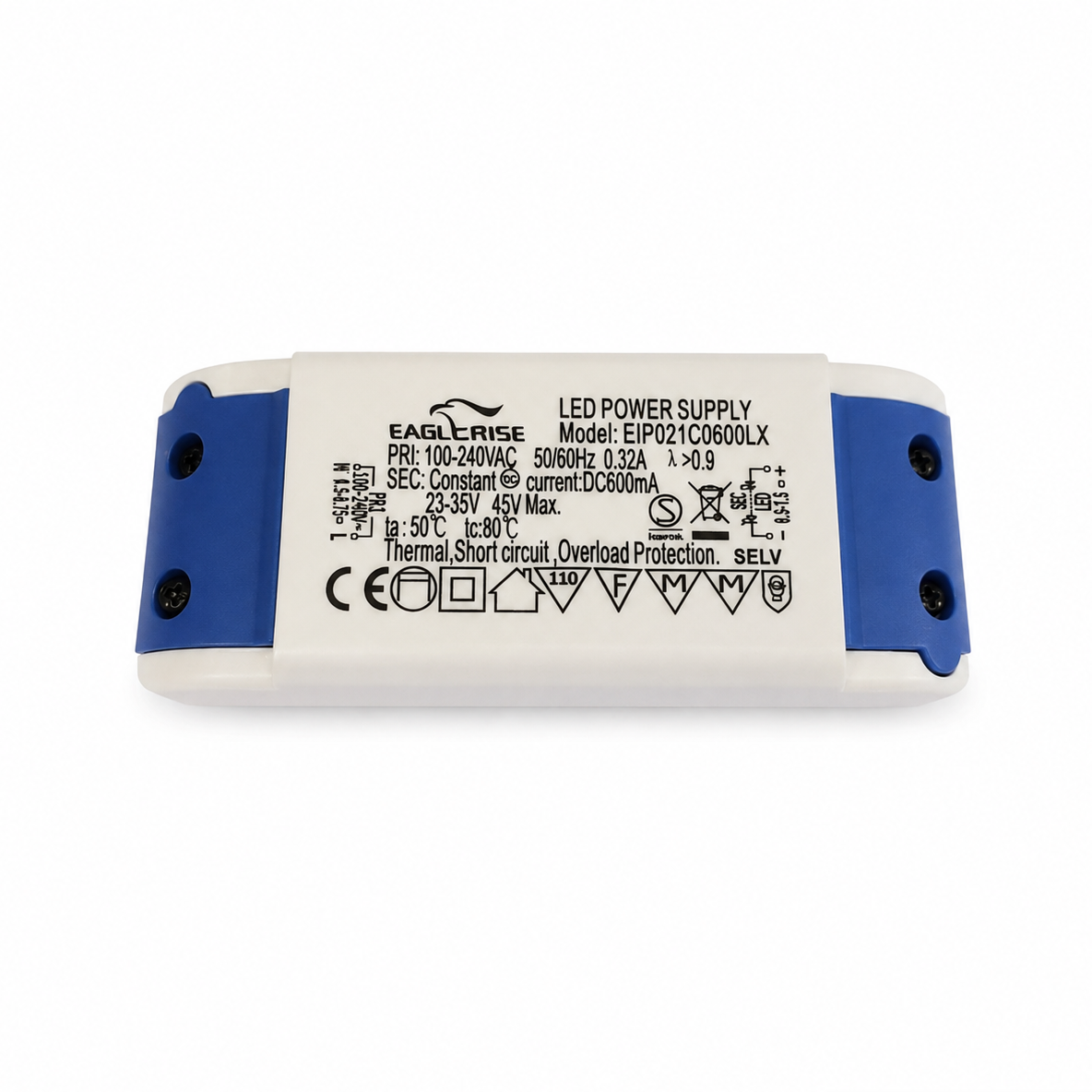Original LED-Treiber von Eaglerise für Konstantstrom-LEDs (600 mA)