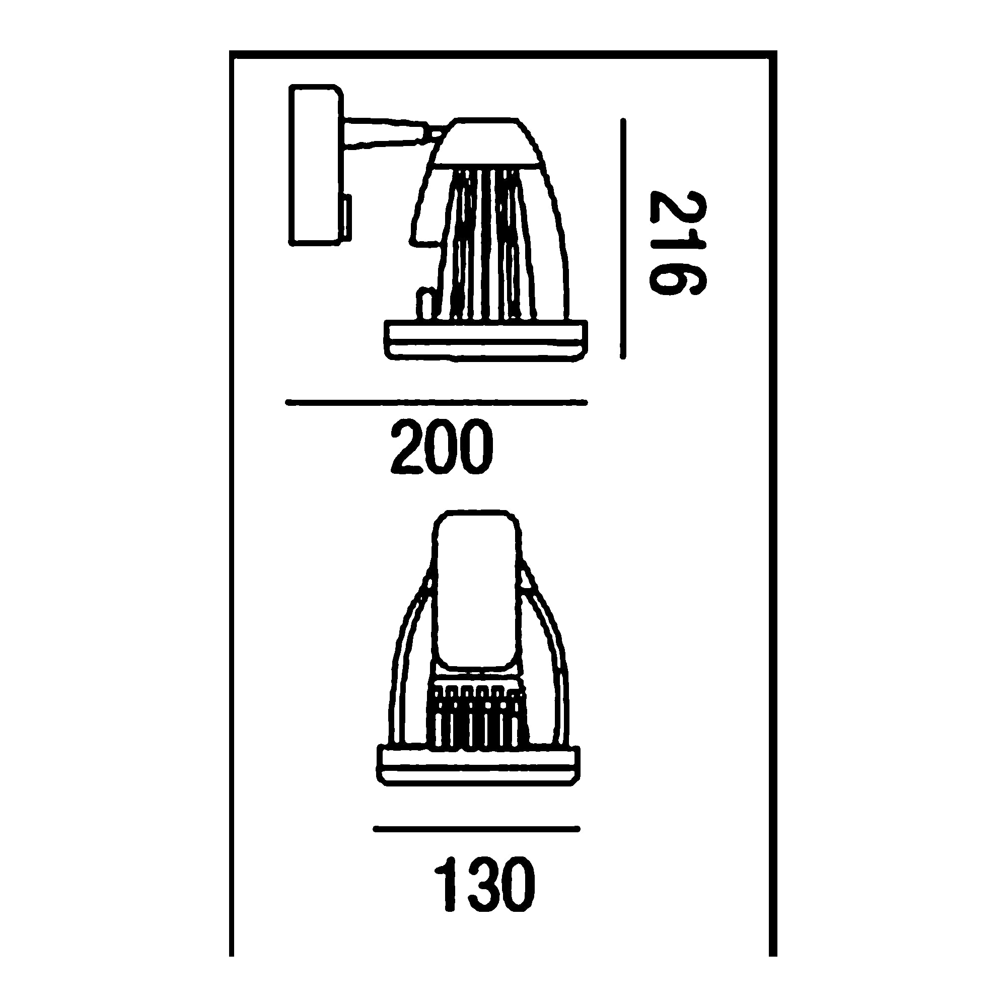Relco SYRMA 3-Phasen LED-Schienenstrahler 17 W – 1300 lm – 3000 K Warmweiß – Weiß