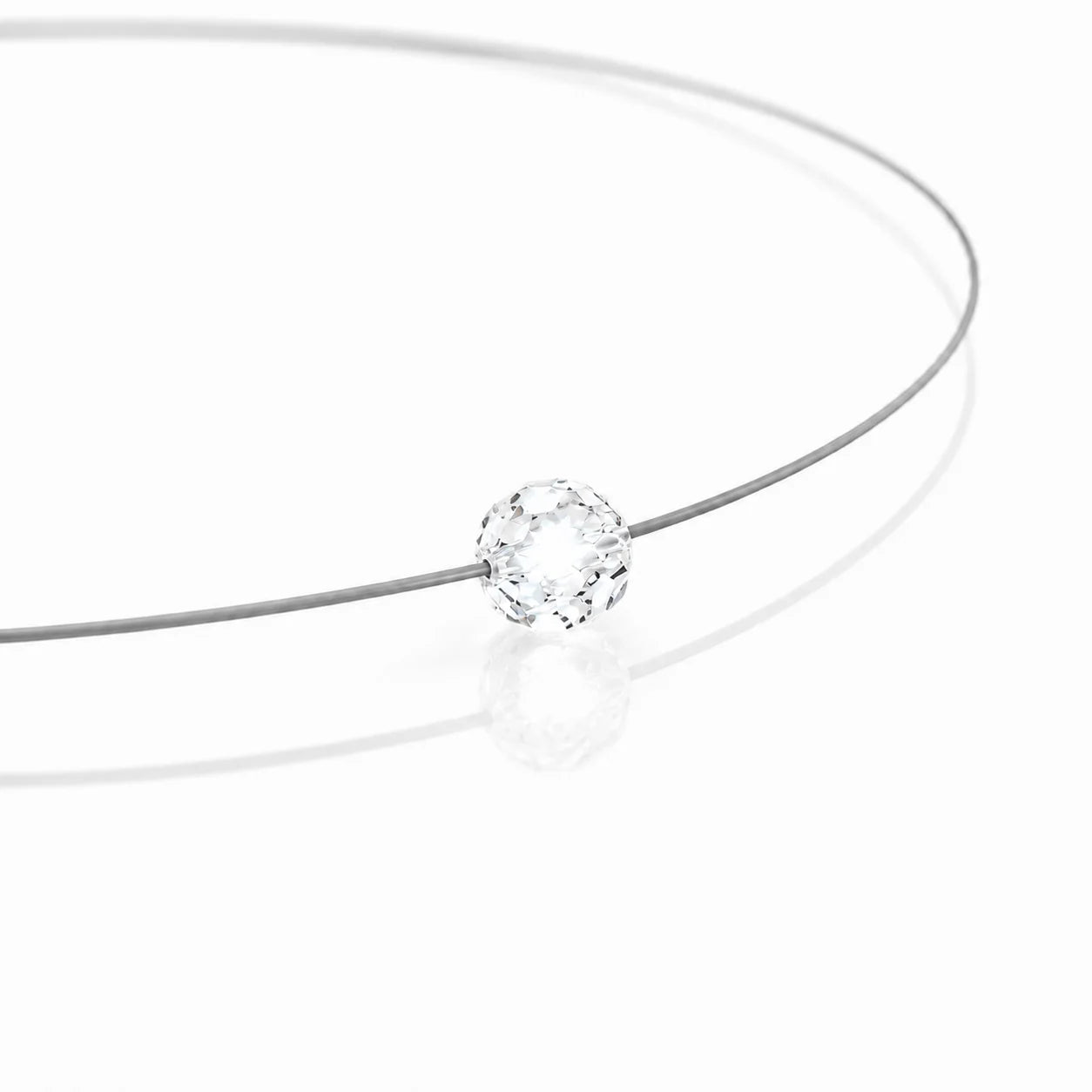 Firejewel LED-Armband mit weißem Ball-Kristall 