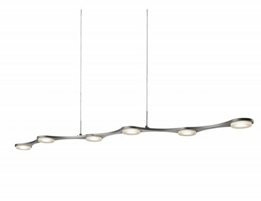 LED Esstischlampe Smart mit Gelenken Alu dimmbar – Pendelleuchte dimmbar