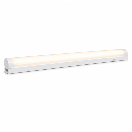 StarLED Linea LED Unterbauleuchte 14 W – 90 cm, mit Schalter & Anschluss für Steckdose, warmweiß 3000 K