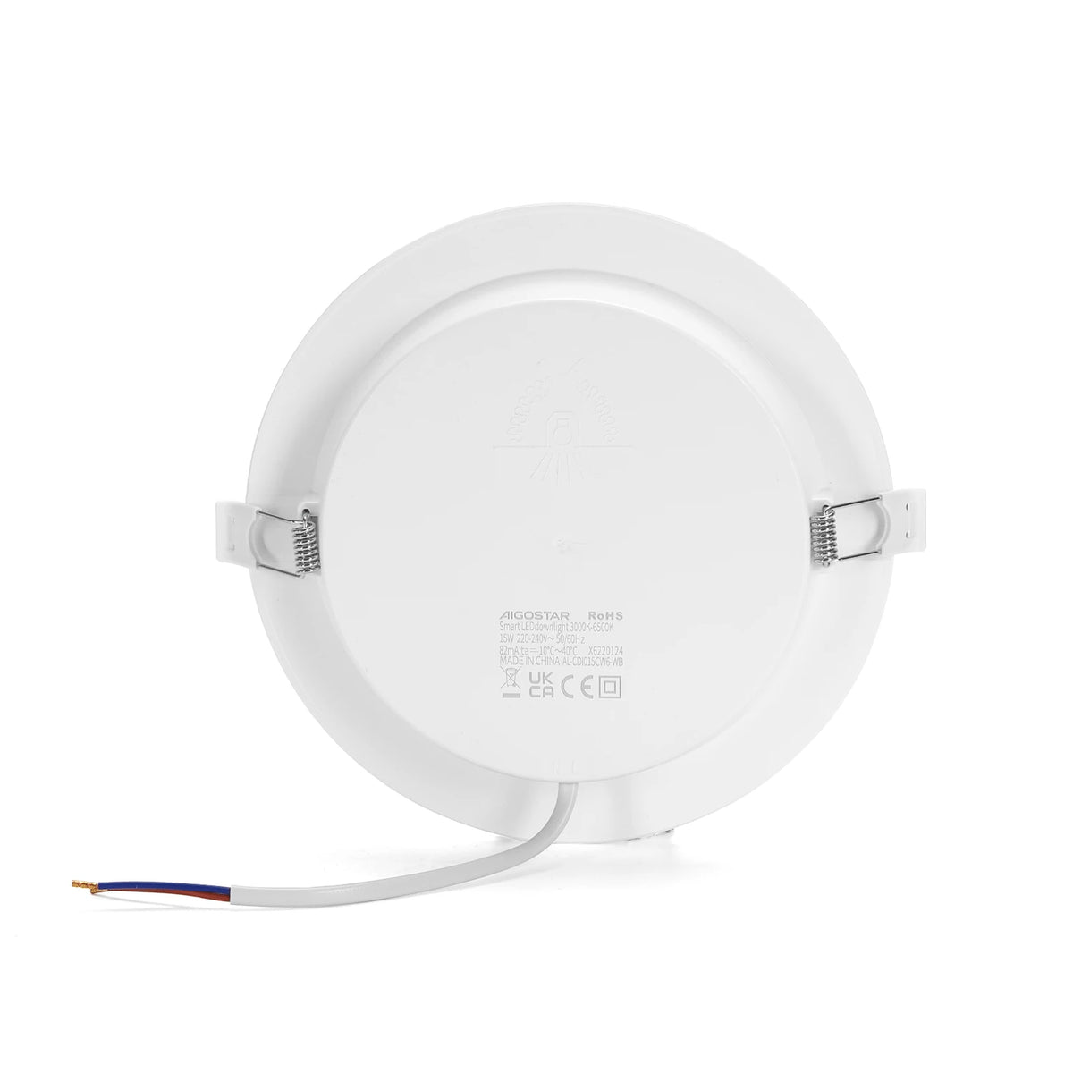 Aigostar smarte LED-Einbauleuchten – 2er-Set, 15 W, WLAN, 3000–6500 K – Produktansicht 3