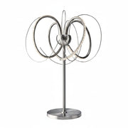 Design LED Tischlampe Apples geschwungen dimmbar Tischlampe