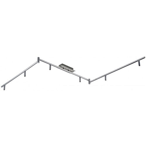 Armatur Deckenlampe 6 flammig Stangensystem Chrom 1,8m