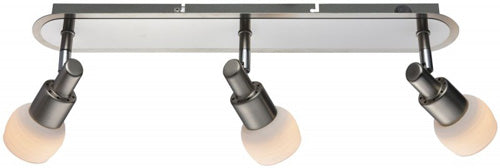 Armatur Wandlampe mit Schalter 3 flammig 48cm rund