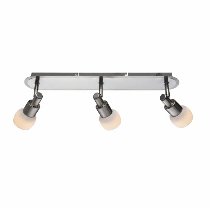 Armatur Wandlampe mit Schalter 3 flammig 48cm rund