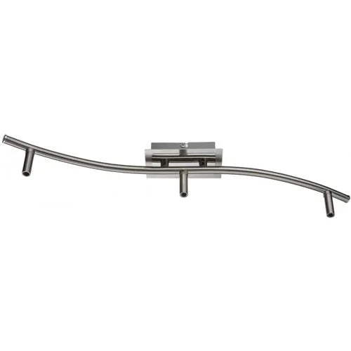 Armatur Deckenlampe 3 flammig 55cm Chrom eckig ESTO Vario Home