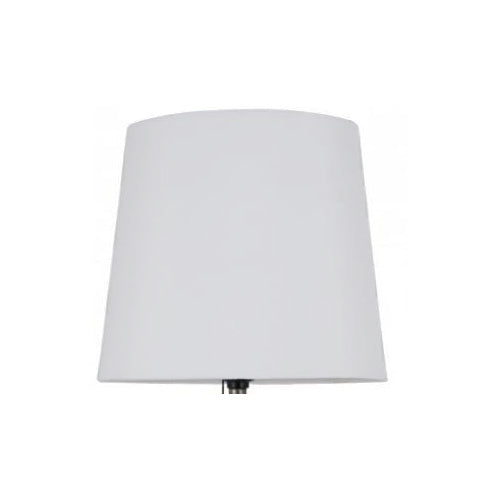 Lampenschirm konisch Stoff weiß E27 Ø25cm Tischlampe – Lampenschirm Stoff, konisch