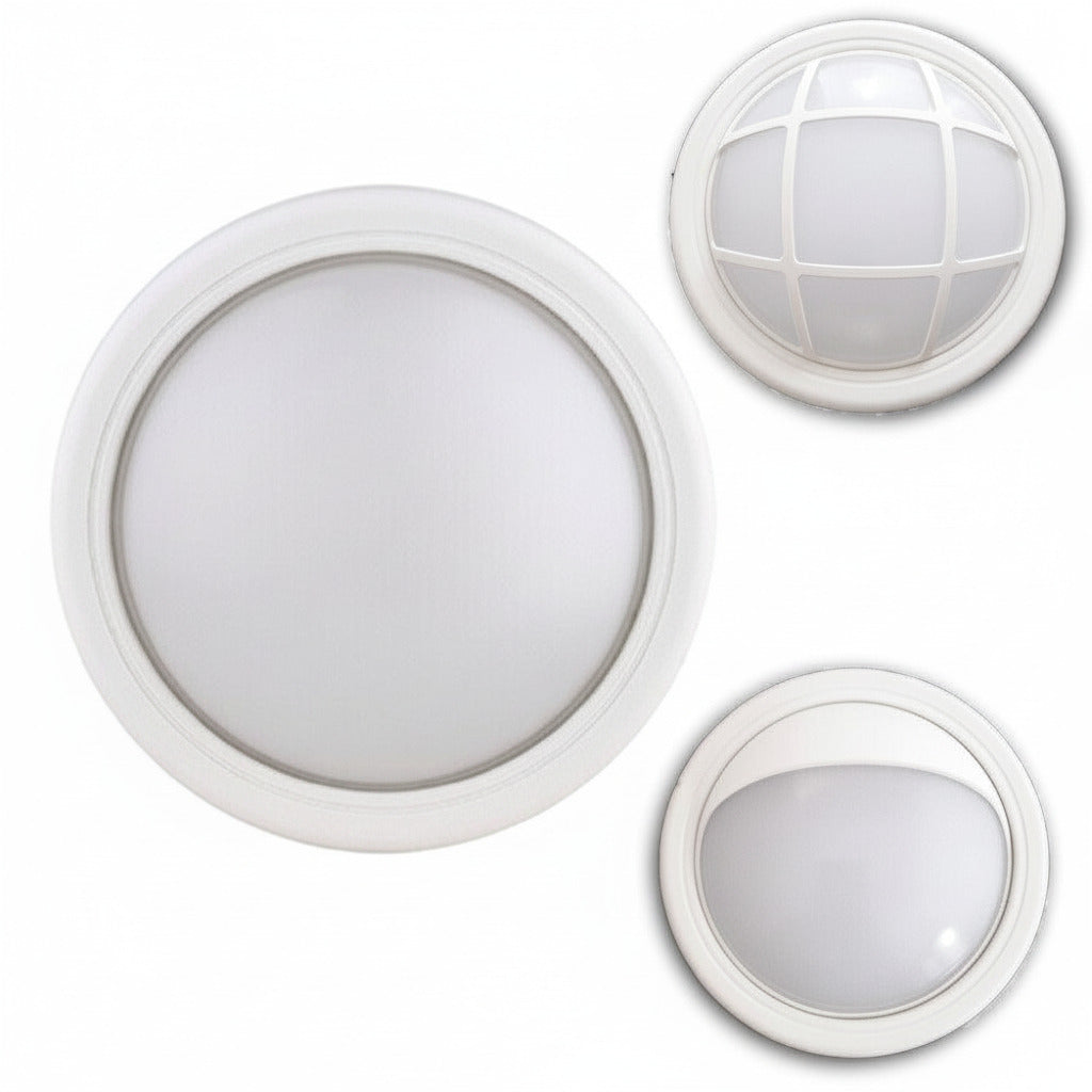 Odense LED Außen Decken-/Wandleuchte IP65 weiß