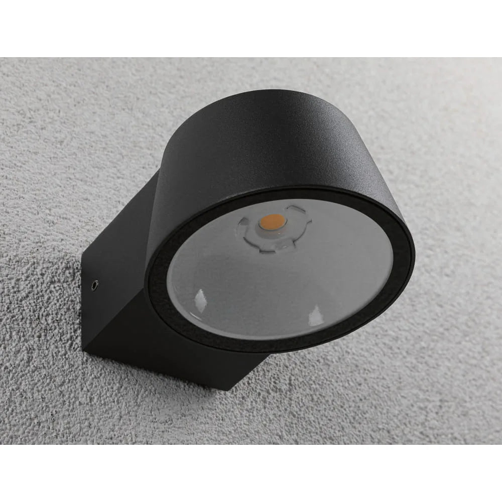 Paulmann 94452 moderne Wandleuchte außen 600 lm dunkelgrau mit COB LED Chip