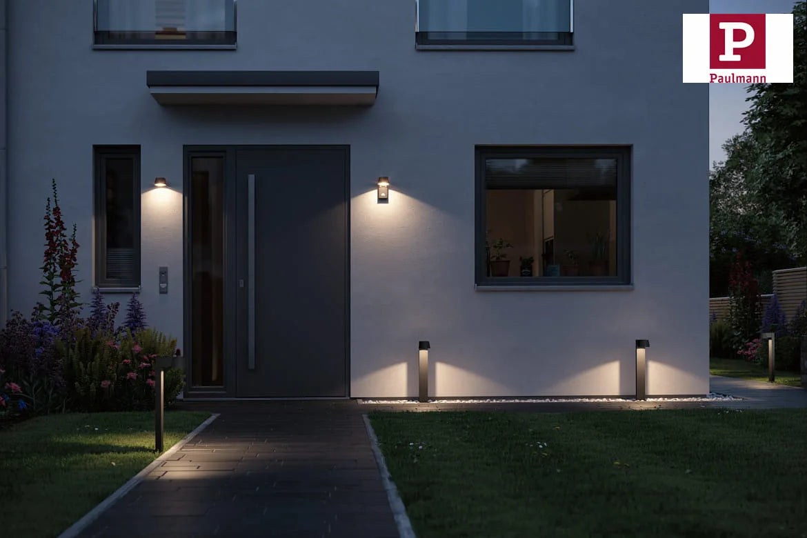 Paulmann Außenleuchte 94452 für Hauswand Terrasse und Eingang