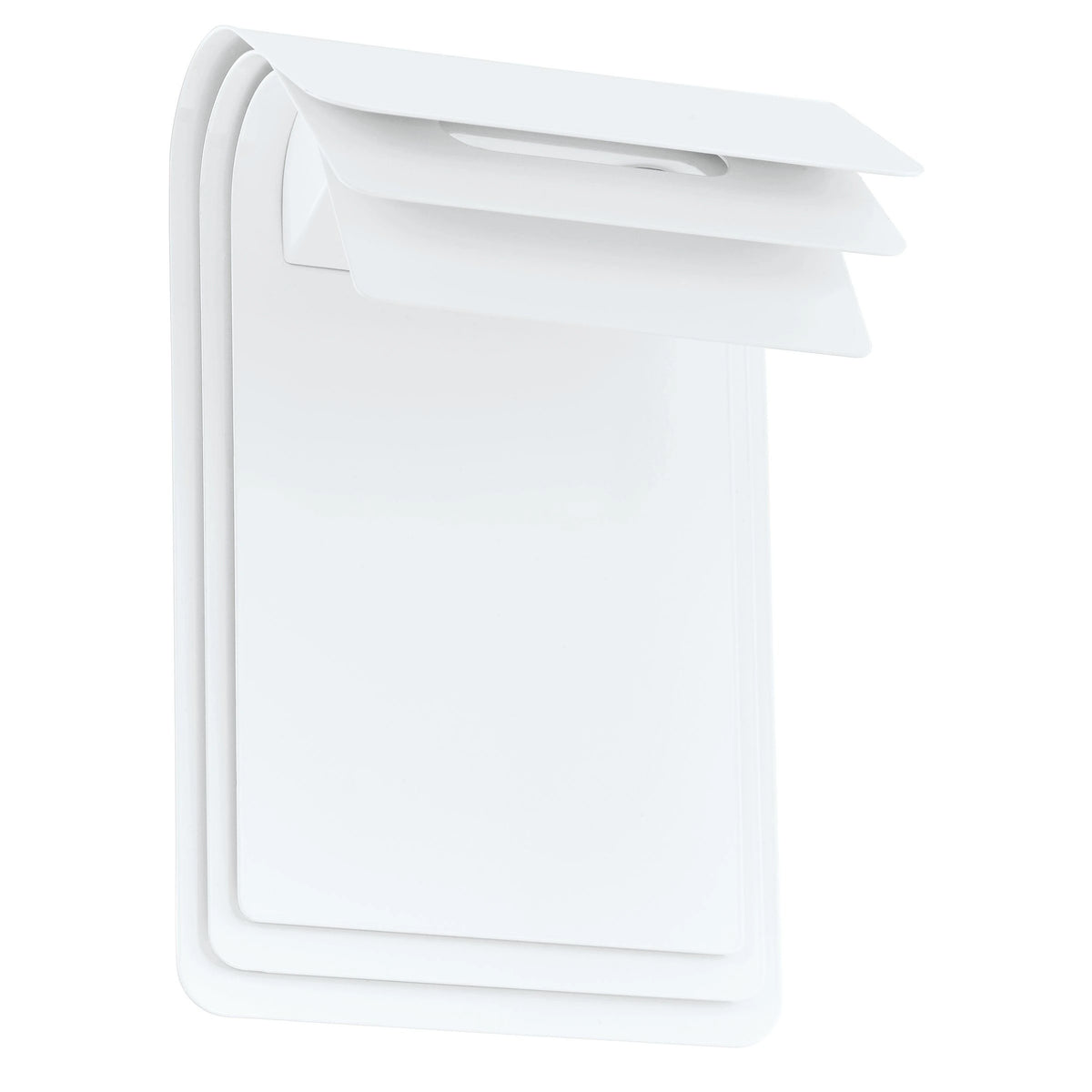 EGLO SOJO 93256 LED Wandleuchte in Weiß – außergewöhnliches modernes Design mit flacher geometrischer Form und IP44