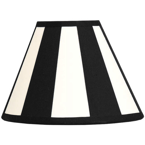 Lampenschirm Stoff schwarz weiß gestreift E14 Tischlampe Lampenschirm – saasil.de