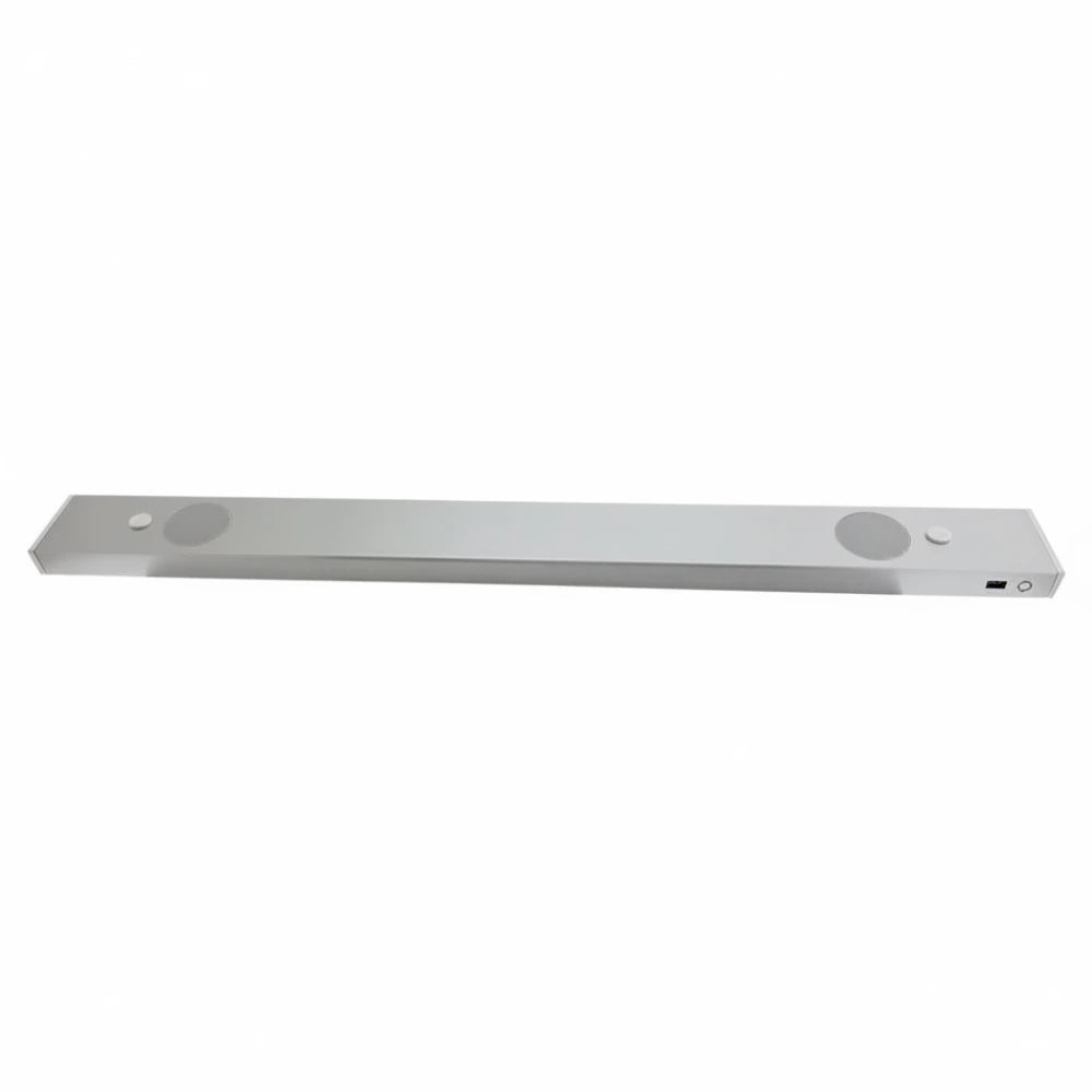 LED Unterschrankleuchte mit Schalter 53 cm Alu gebürstet