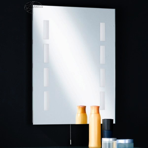 MIRRO 26162 beheizbare Spiegelleuchte 39 x 50cm