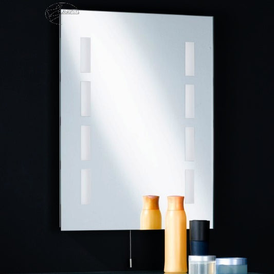 MIRRO 26162 beheizbare Spiegelleuchte 39 x 50cm