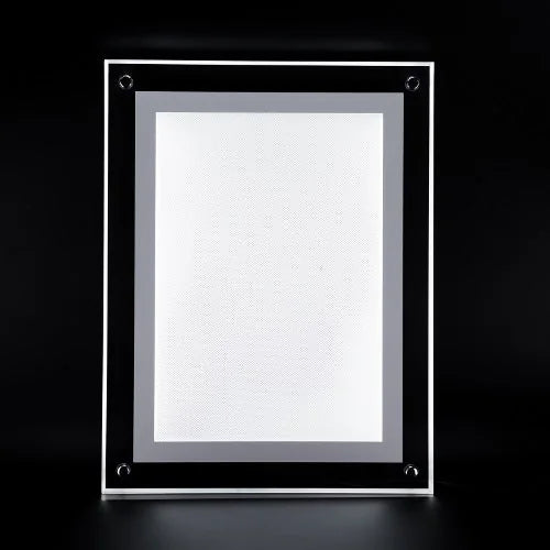 LED Bilderrahmen beleuchtet DIN A4 Bilderleuchte