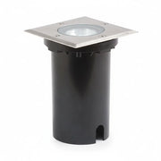 Halogen Bodeneinbaustrahler außen eckig befahrbar IP65 – Einbaustrahler IP65