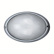 Allzweckleuchte außen Wand- Deckenleuchte E27 oval Bowl
