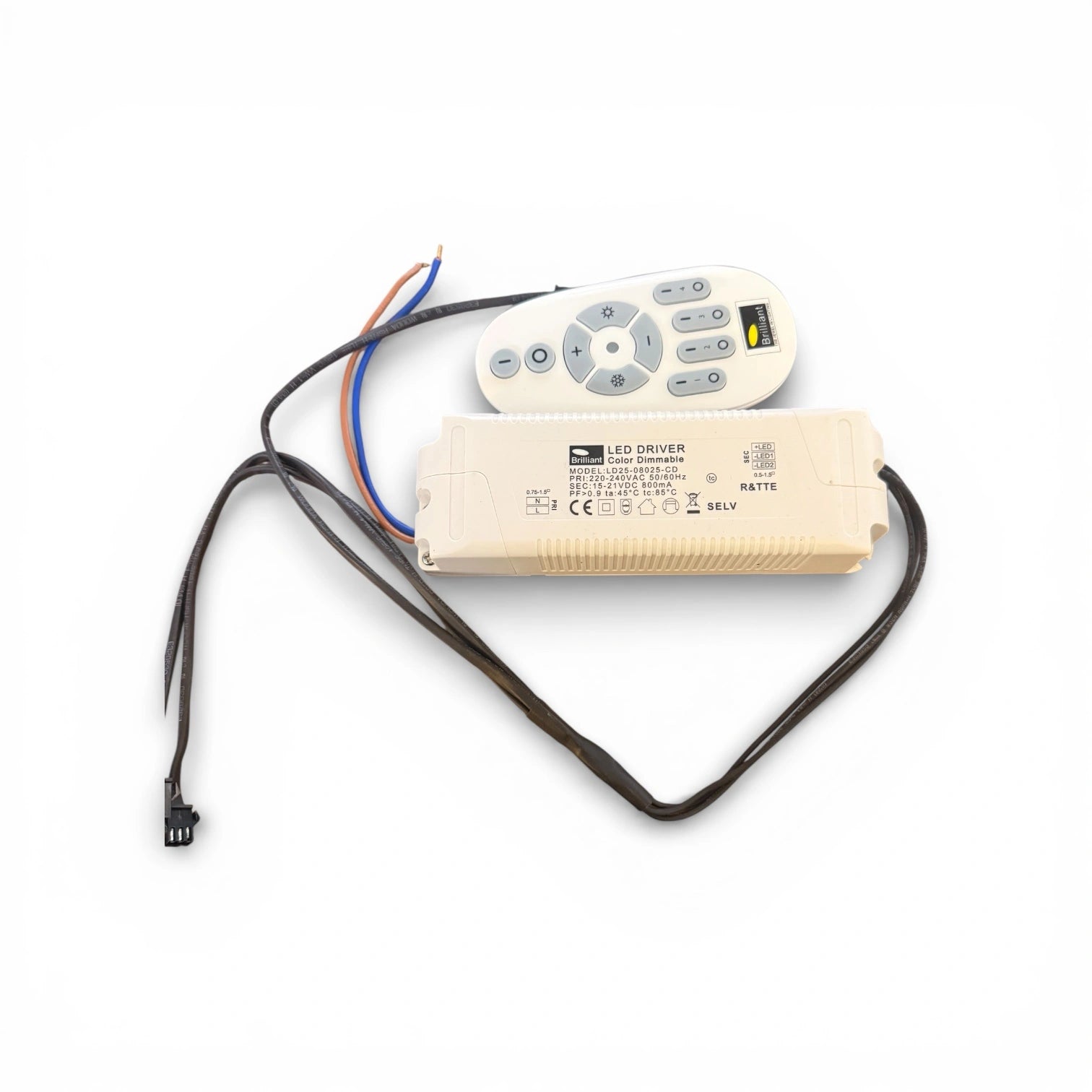 Brilliant LD25-08025-CD LED Treiber 800mA 16W CCT 2,4GHz Set