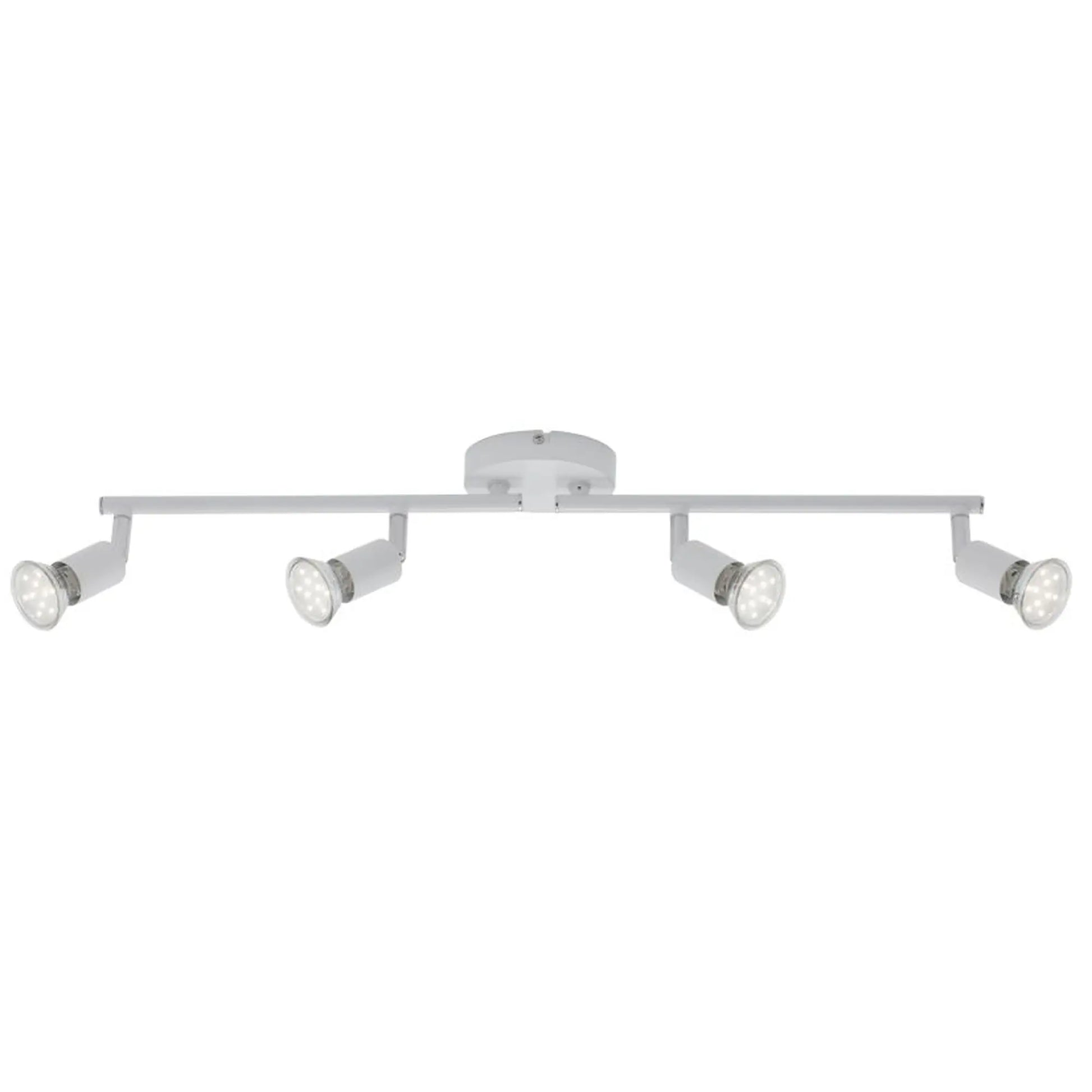 4er LED Deckenstrahler weiß inkl. GU10 3W schwenkbar SIMPLE – Strahler / Spotbeleuchtung