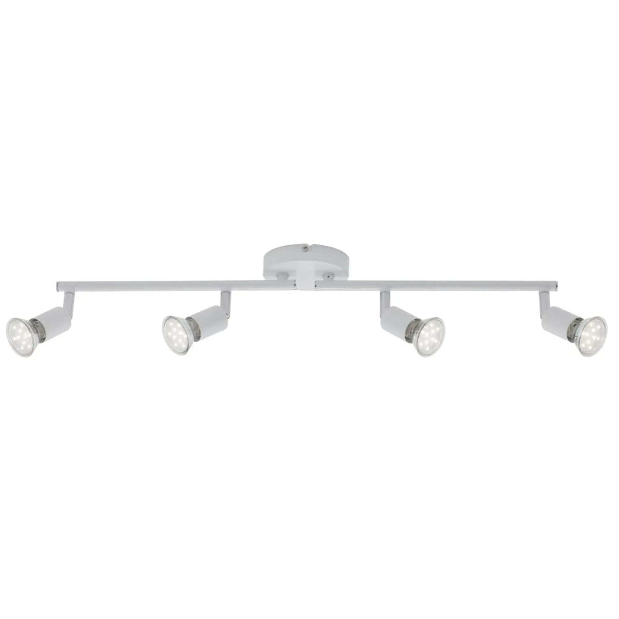 4er LED Deckenstrahler weiß inkl. GU10 3W schwenkbar SIMPLE – Strahler / Spotbeleuchtung