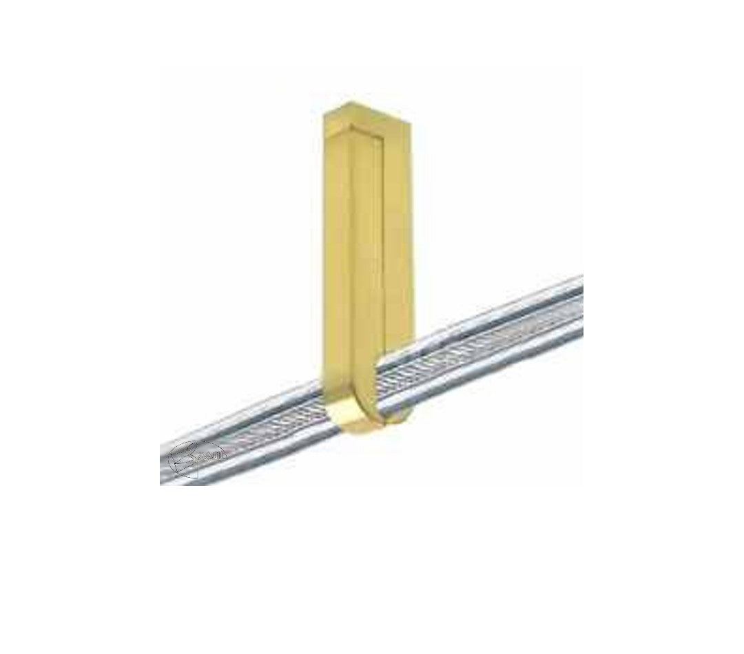 ABSTANDHALTER 2er Set Deckenabstandhalter Powerline Seilsystem 230V Eglo Messing Gold