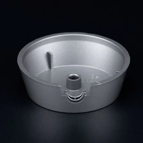 Anschluss Dose für Lampe Decken Baldachin Silber