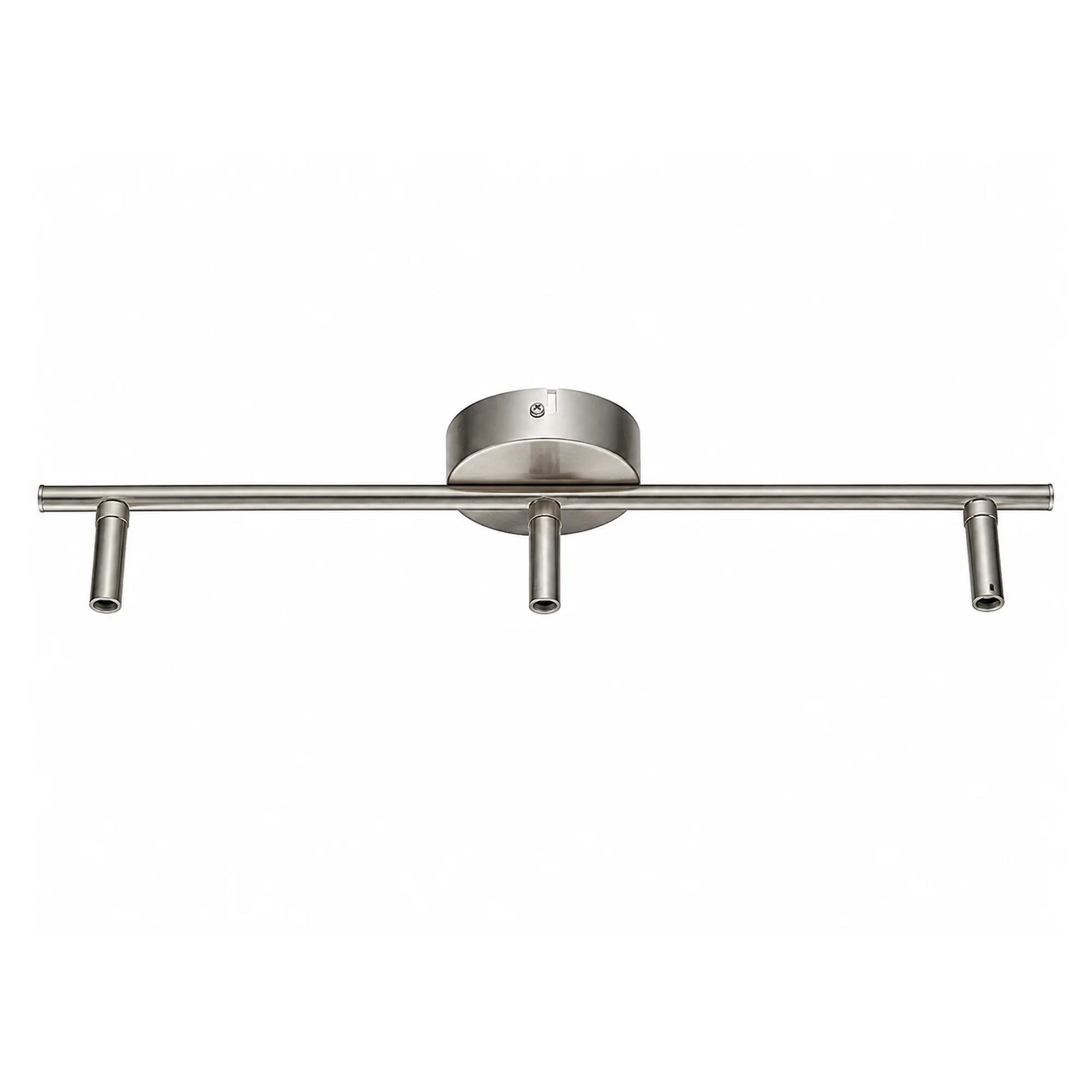 ESTO Vario Home Deckenlampen-Armatur 3-flammig in Silber, 48 cm lang, freigestellt ohne Leuchtenköpfe, Artikelnummer SW12908