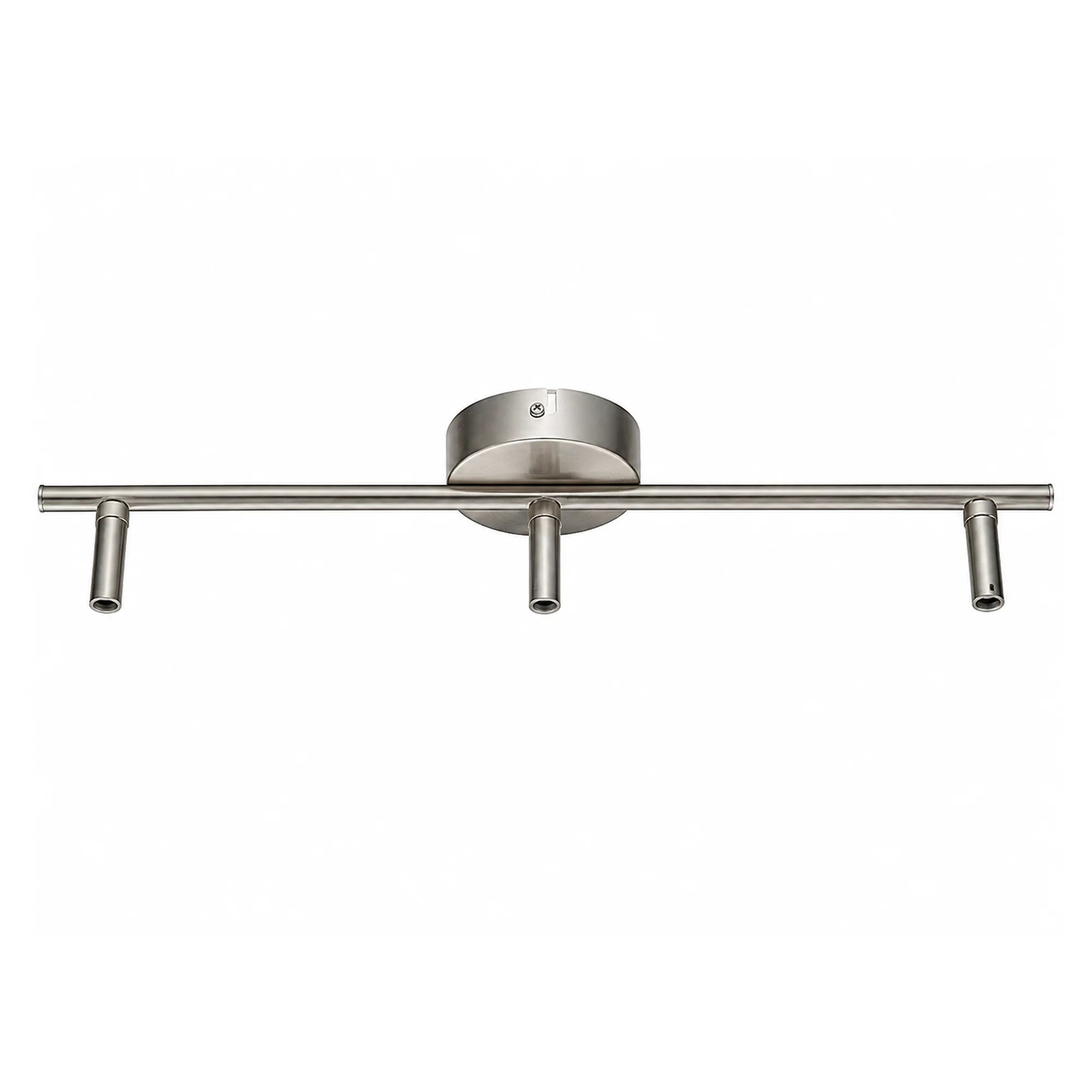 ESTO Vario Home Deckenlampen-Armatur 3-flammig in Silber, 48 cm lang, freigestellt ohne Leuchtenköpfe, Artikelnummer SW12908