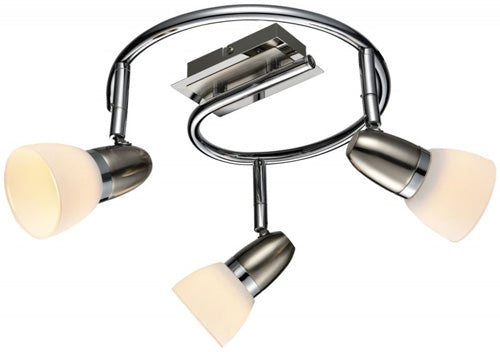 Armatur Deckenlampe 3 flammig rund Rondell