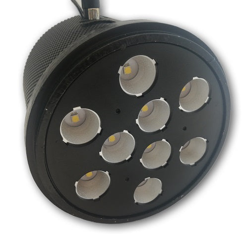 36W LED Decken- / Wandstrahler HIX schwarz