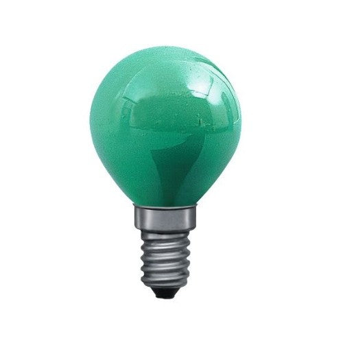 Deco Glühlampe E14 Tropfen dimmbar grün 25W 401.23 – E14 – 25W – 83 lm