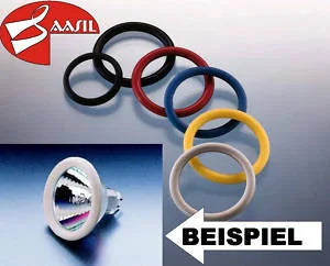 RINGO Reflektorring Weiß für Strahler Dekokappe für Halogen LED MR16 12V Seilsystem