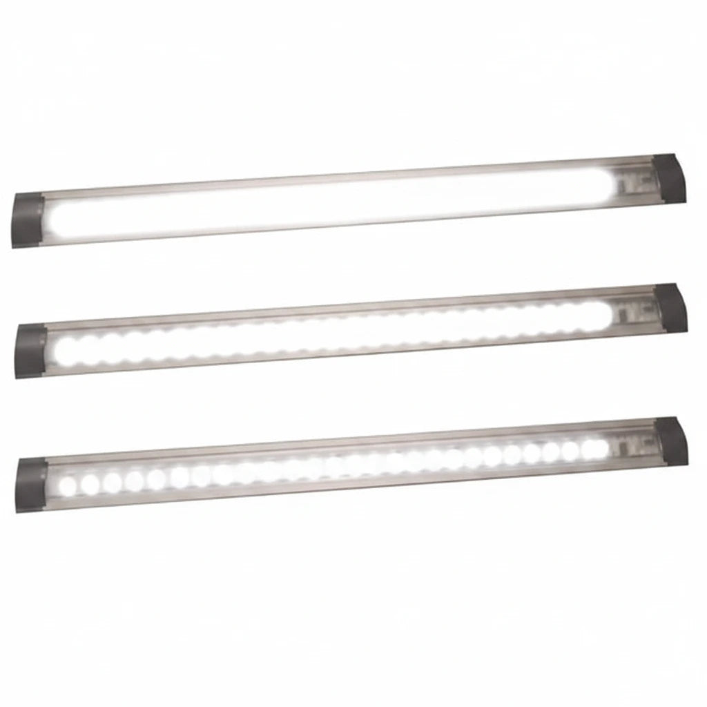 LED Lichtleiste mit 3 Stufen Touch Dimmer 30cm ultra flach
