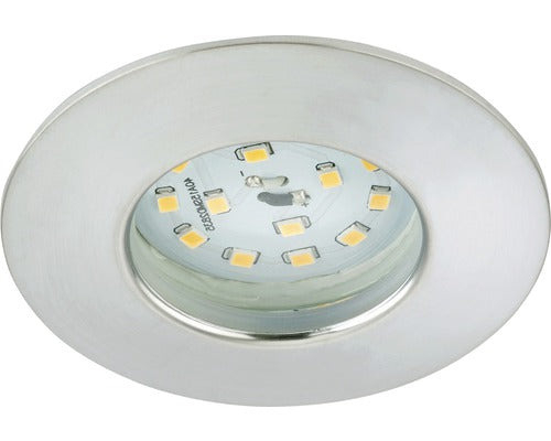 LED Einbauspot Aluminium 5,5W dimmbar IP44 ultra slim – Einbaustrahler IP44, dimmbar, 75mm