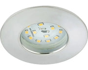 LED Einbauspot Aluminium 5,5W dimmbar IP44 ultra slim – Einbaustrahler IP44, dimmbar, 75mm