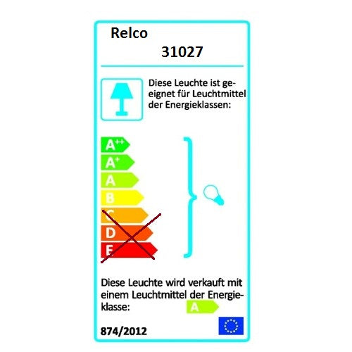 Displayleuchte Wandstrahler Virgola 2x18W
