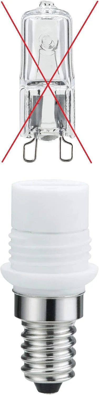 E14 Sockelset mit G9 Adapter ohne Leuchtmittel Paulmann 549.20