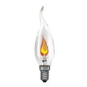 Flacker Birne Flammeneffekt E14 Windstoß 3W Paulmann 530.03