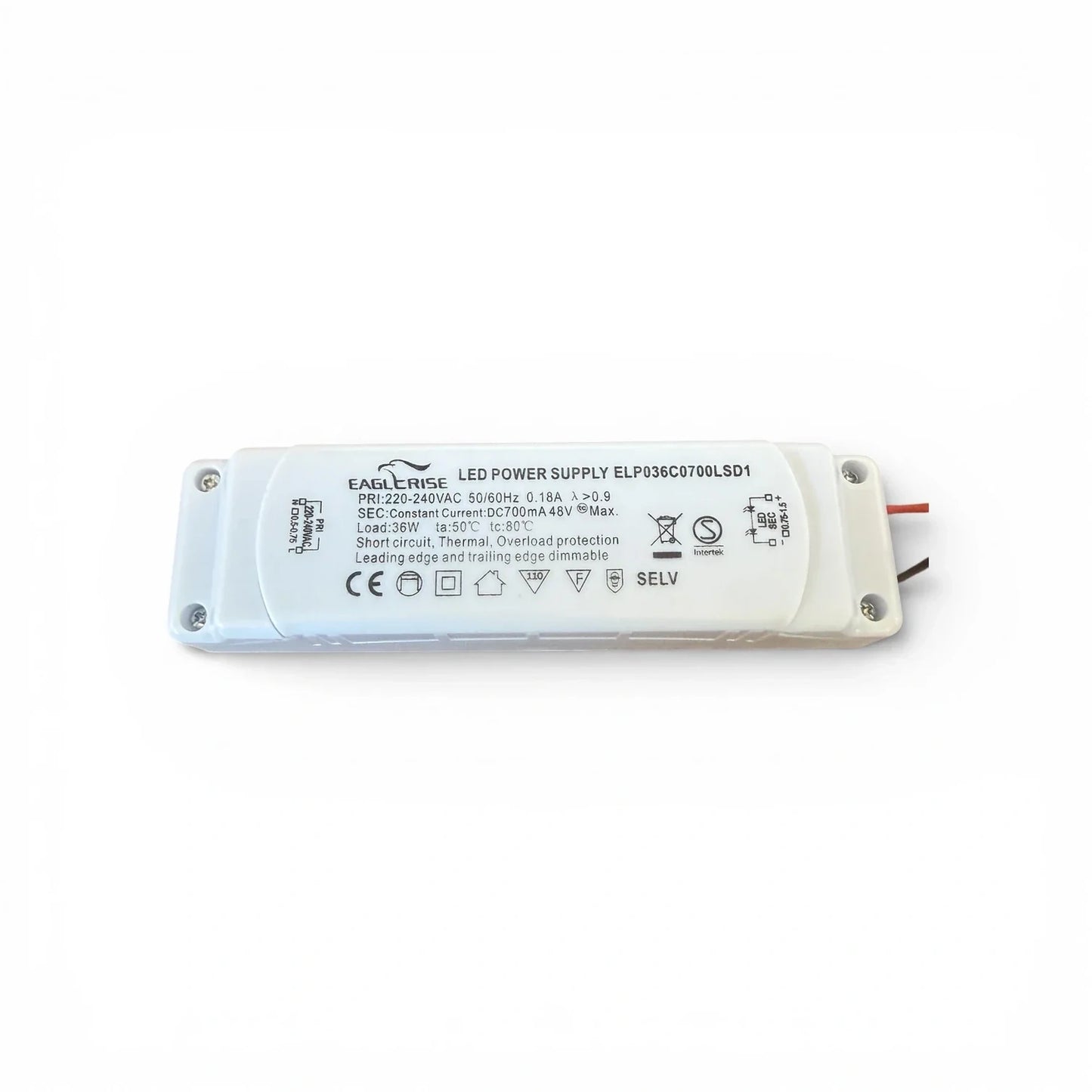 EagleRise ELP036C0700LSD1 Konstantstrom LED Treiber 700mA 36W dimmbar Phasenanschnitt Phasenabschnitt